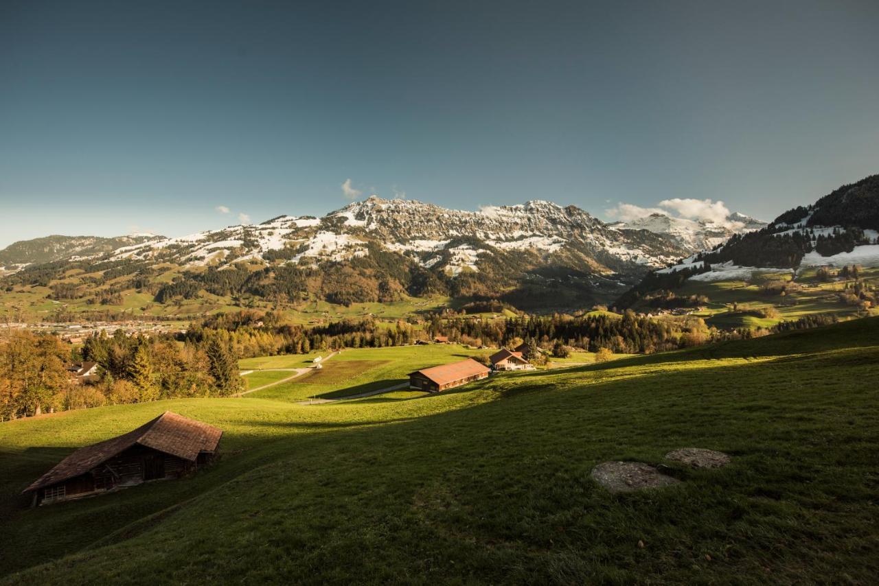 Chalet Bergwelt Frutigen Bagian luar foto